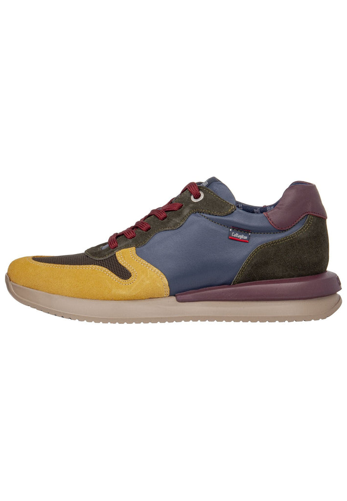 CallagHan Sneaker Leder/Textil Bordeaux