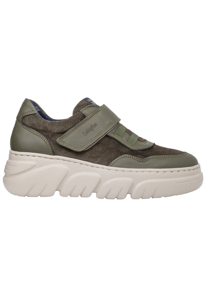 CallagHan Sneaker Leder/Textil Forest