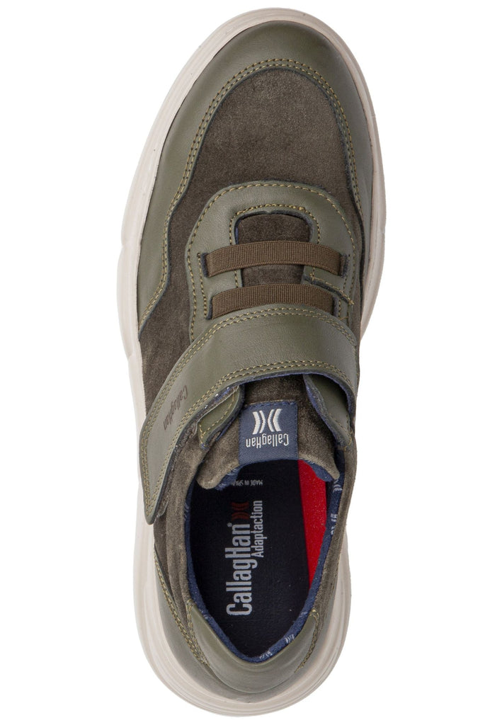 CallagHan Sneaker Leder/Textil Forest