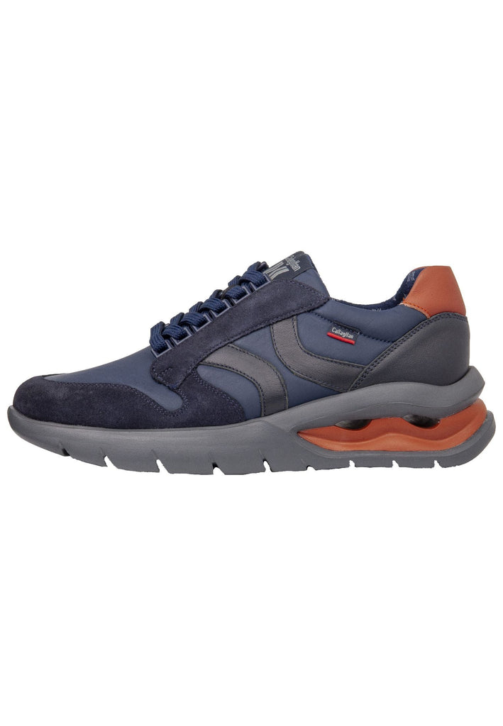CallagHan Sneaker Leder/Textil Grau