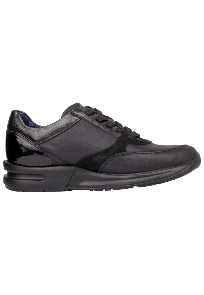 CallagHan Sneaker Leder/Textil Schwarz
