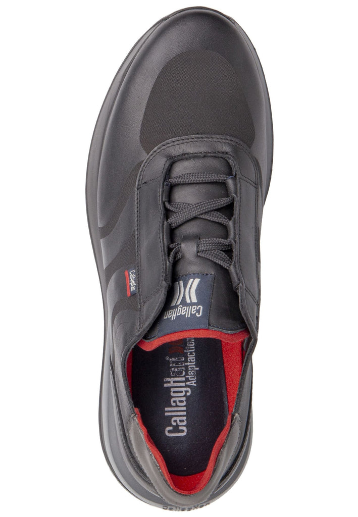 CallagHan Sneaker Leder/Textil Schwarz/Grau
