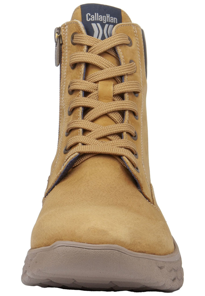 CallagHan Stiefelette Leder Beige