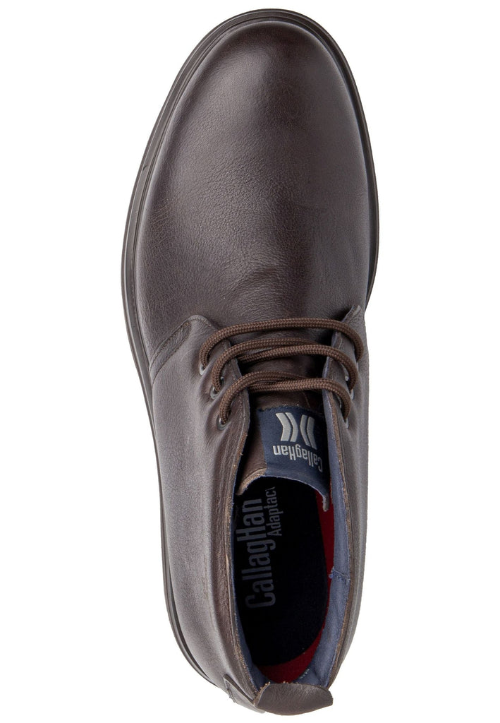 CallagHan Stiefelette Leder Dunkelbraun