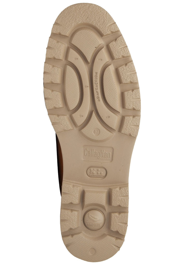 CallagHan Stiefelette Leder Mittelbraun