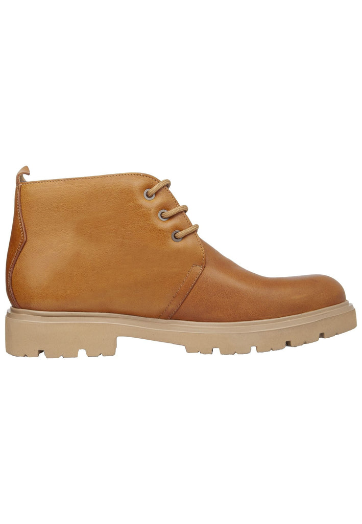 CallagHan Stiefelette Leder Mittelbraun