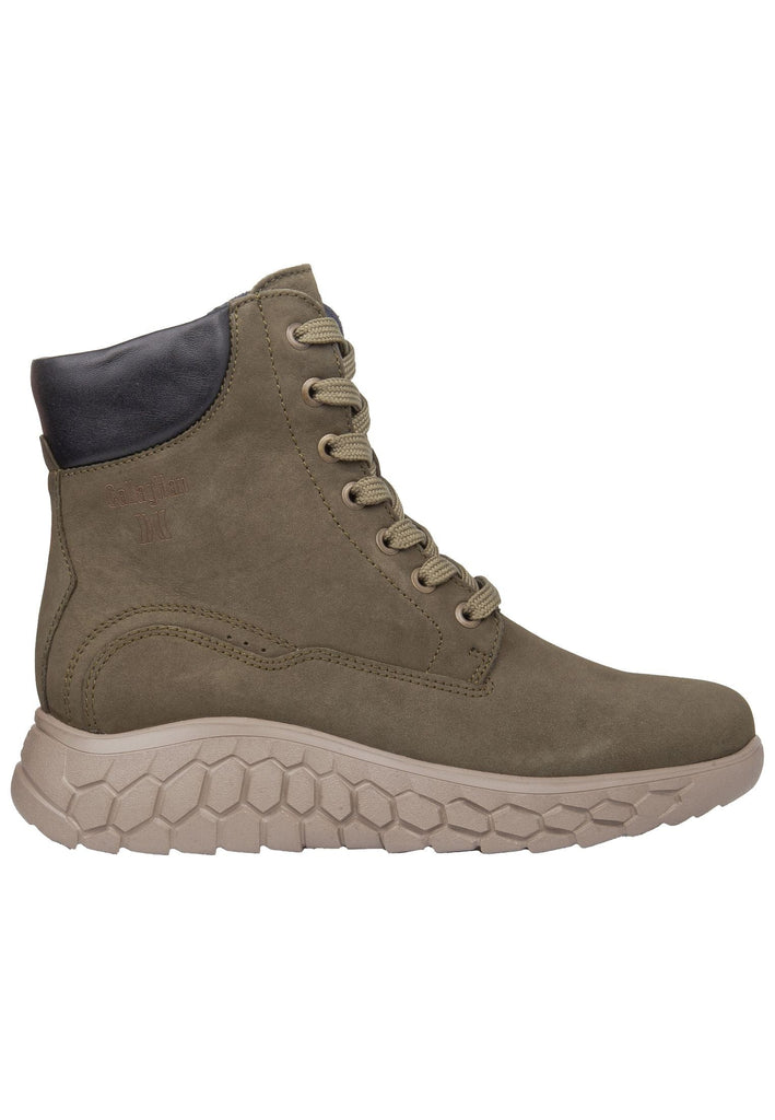 CallagHan Stiefelette Leder/Textil Forest