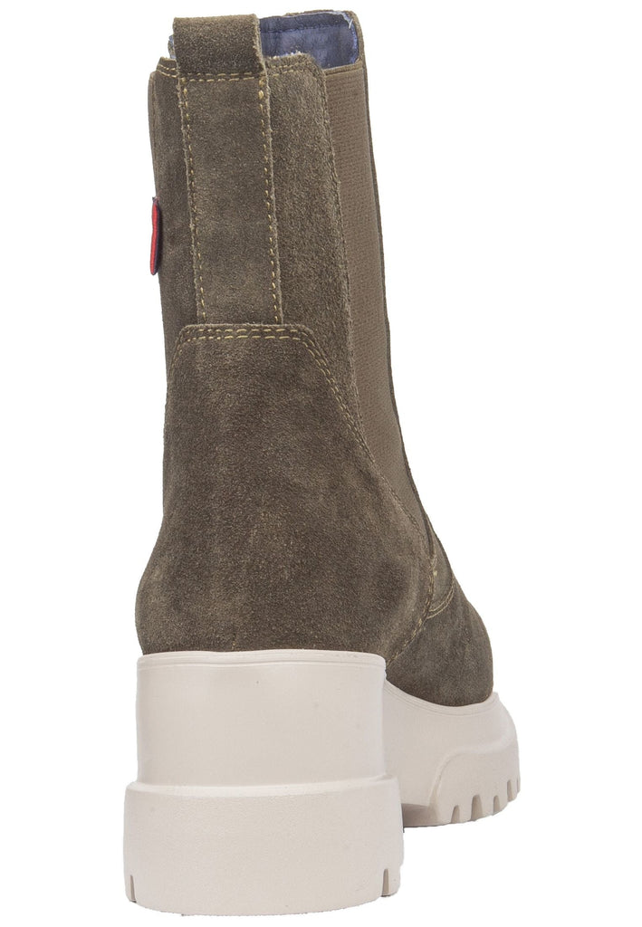 CallagHan Stiefelette Leder/Textil Forest