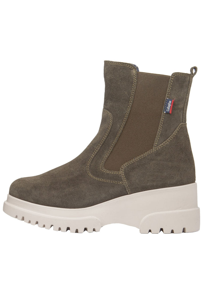 CallagHan Stiefelette Leder/Textil Forest
