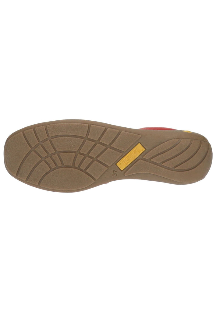 camel active Ballerinas Nappaleder Rot