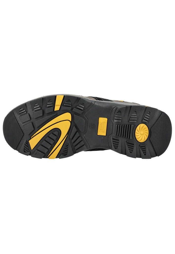 camel active Halbschuhe Leder Grau/Schwarz