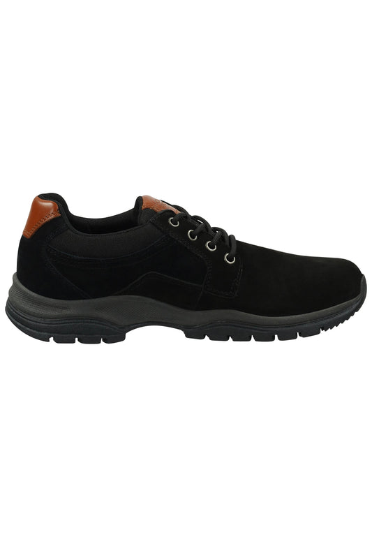 camel active Halbschuhe Leder Schwarz