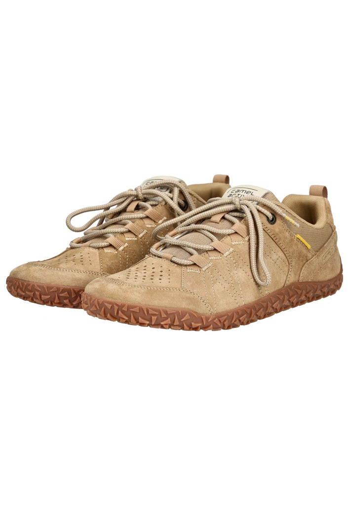 camel active Halbschuhe Veloursleder Beige