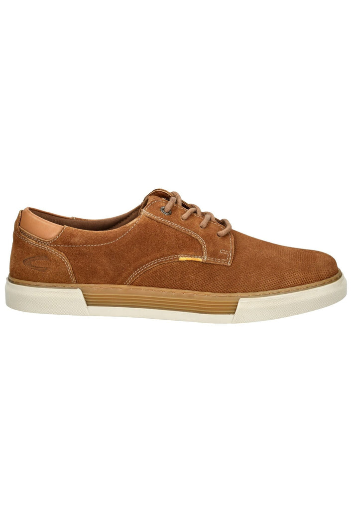 camel active Halbschuhe Veloursleder Cognac