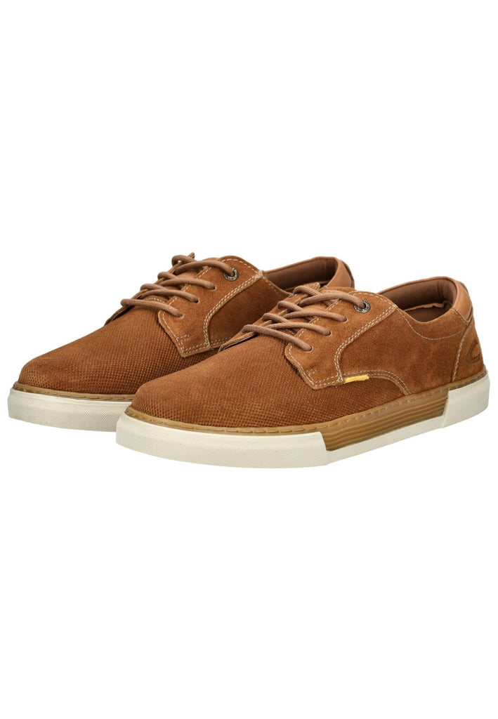 camel active Halbschuhe Veloursleder Cognac