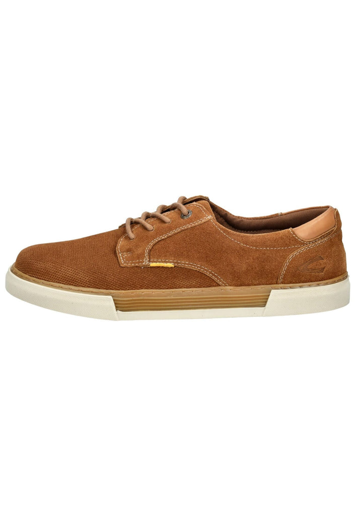 camel active Halbschuhe Veloursleder Cognac