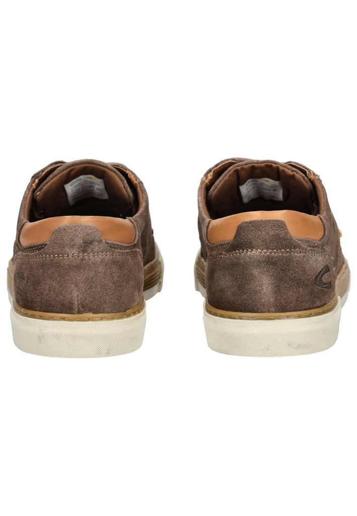 camel active Halbschuhe Veloursleder Taupe