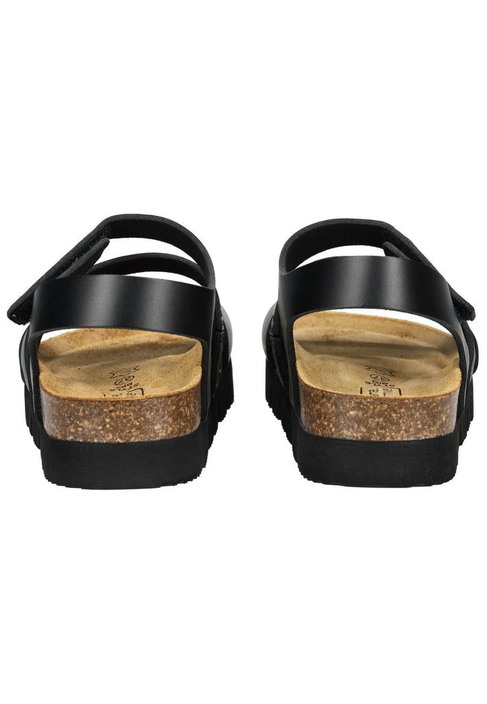 camel active Sandalen Leder Schwarz