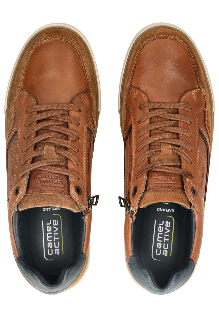 camel active Sneaker Leder Cognac