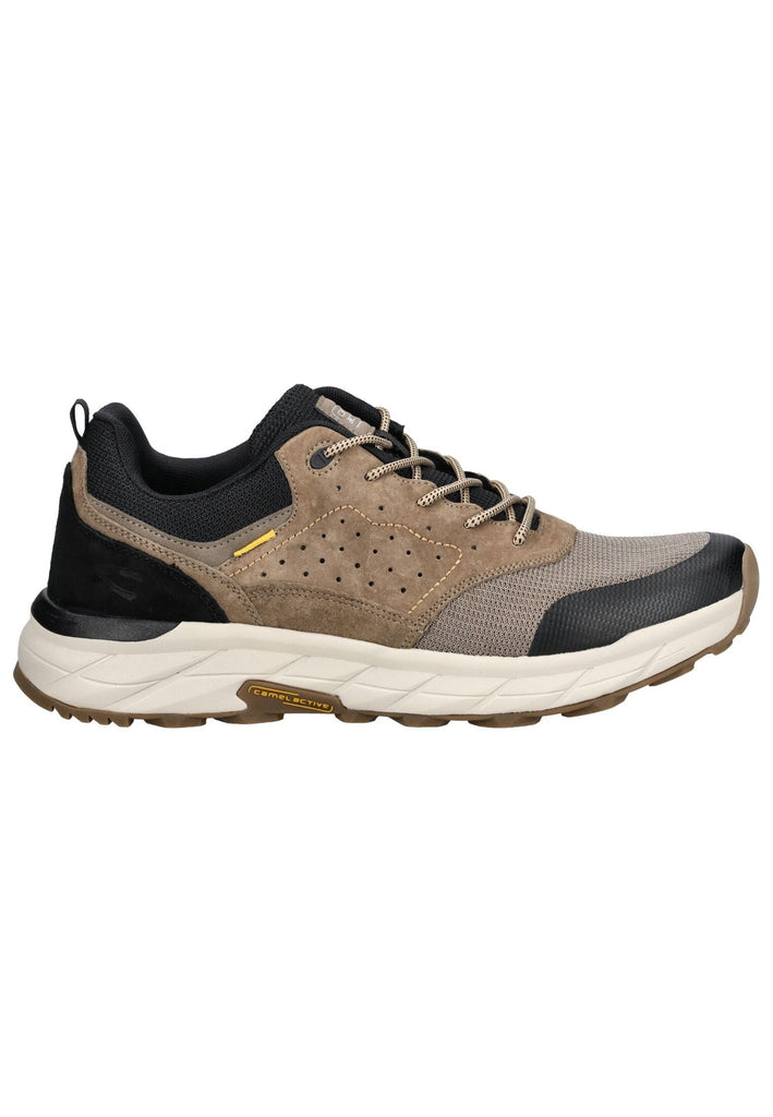 camel active Sneaker Leder/Textil Braun/Schwarz