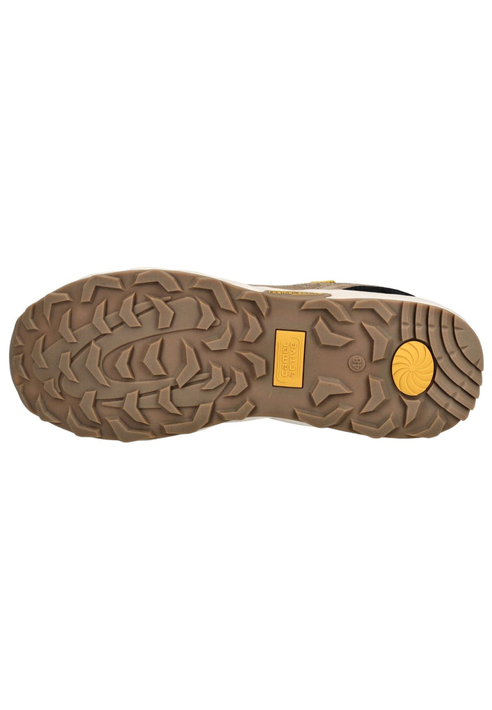 camel active Sneaker Leder/Textil Braun/Schwarz