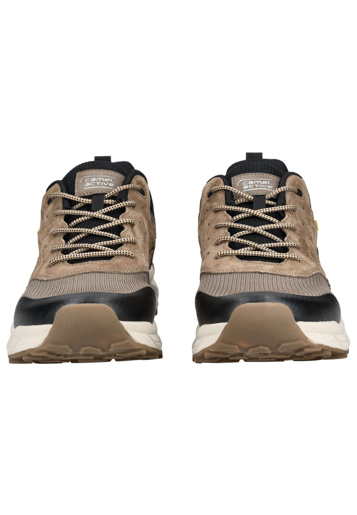 camel active Sneaker Leder/Textil Braun/Schwarz