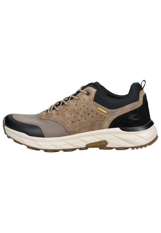 camel active Sneaker Leder/Textil Braun/Schwarz