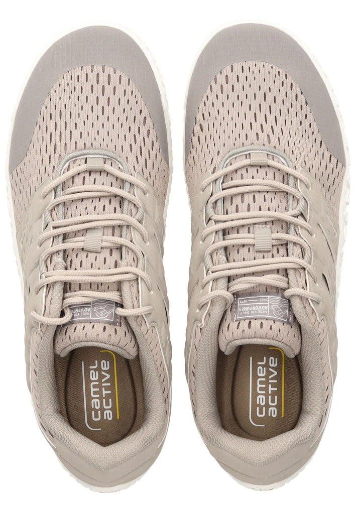 camel active Sneaker Lederimitat/Textil Grau
