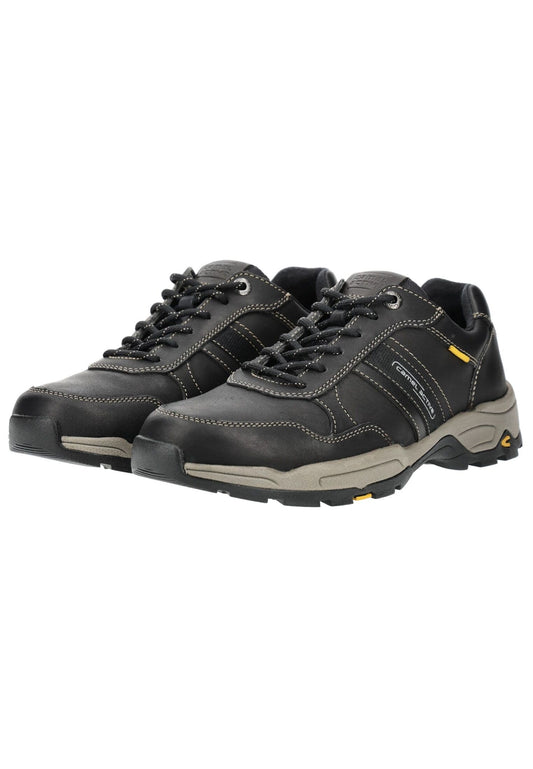 camel active Sneaker Nappaleder Schwarz