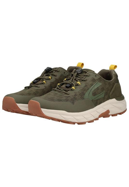 camel active Sneaker Nubukleder/Textil Khaki