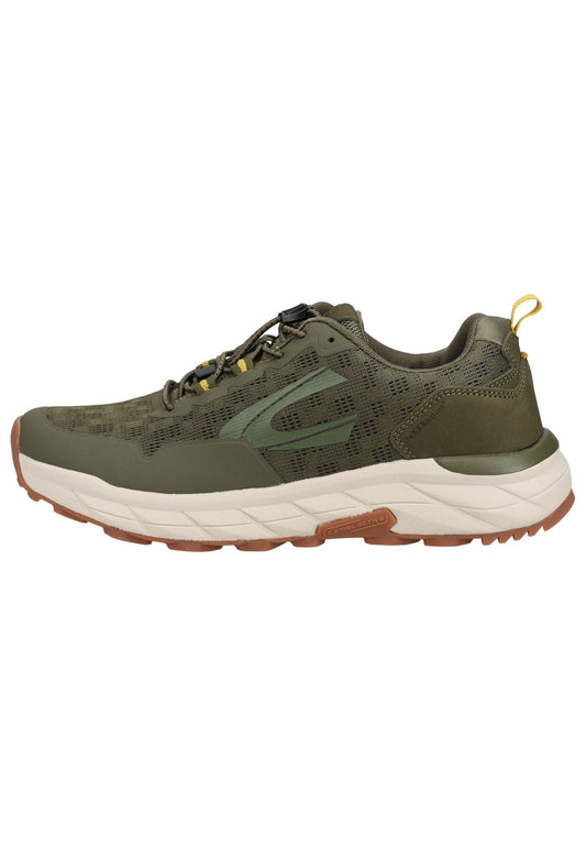 camel active Sneaker Nubukleder/Textil Khaki