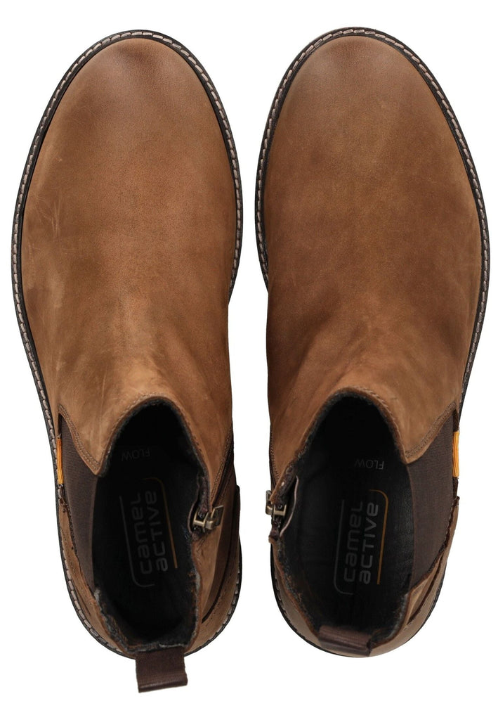 camel active Stiefelette Leder Cafe