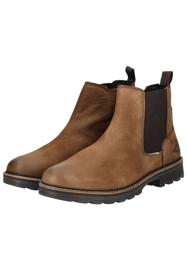 camel active Stiefelette Leder Cafe