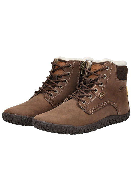 camel active Stiefelette Leder Cafe Warmfutter