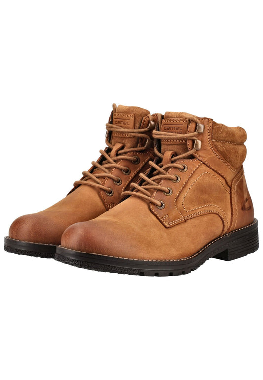 camel active Stiefelette Leder Cognac