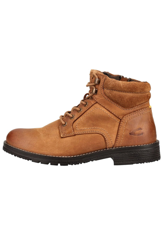 camel active Stiefelette Leder Cognac
