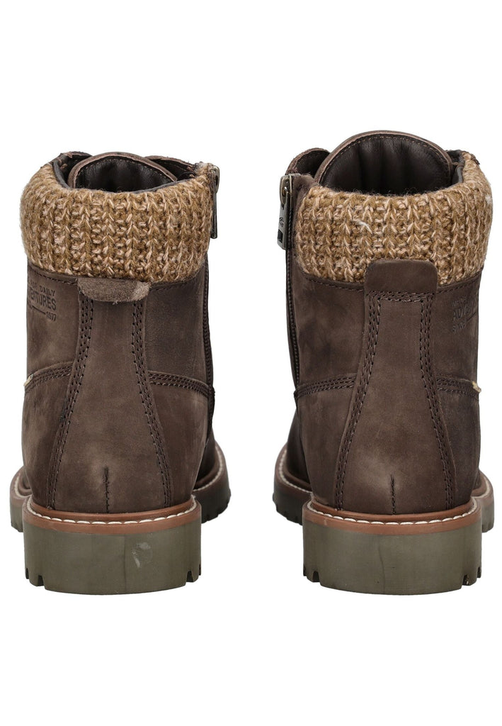 camel active Stiefelette Leder Schoko Warmfutter