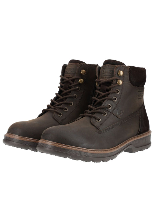 camel active Stiefelette Leder Schoko Warmfutter
