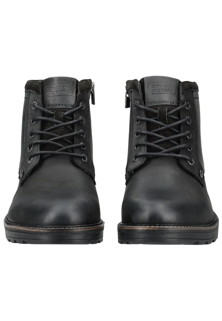 camel active Stiefelette Leder Schwarz