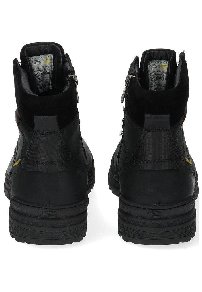 camel active Stiefelette Leder Schwarz