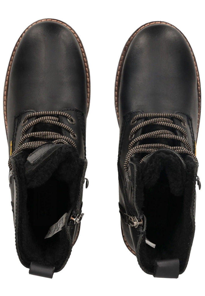 camel active Stiefelette Leder Schwarz