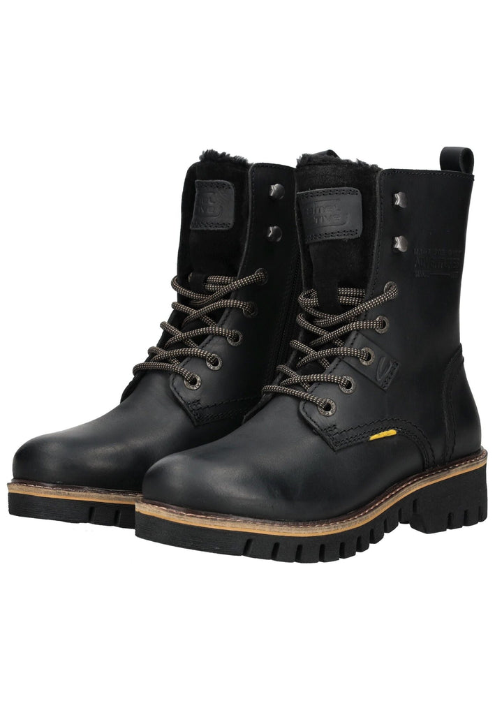 camel active Stiefelette Leder Schwarz
