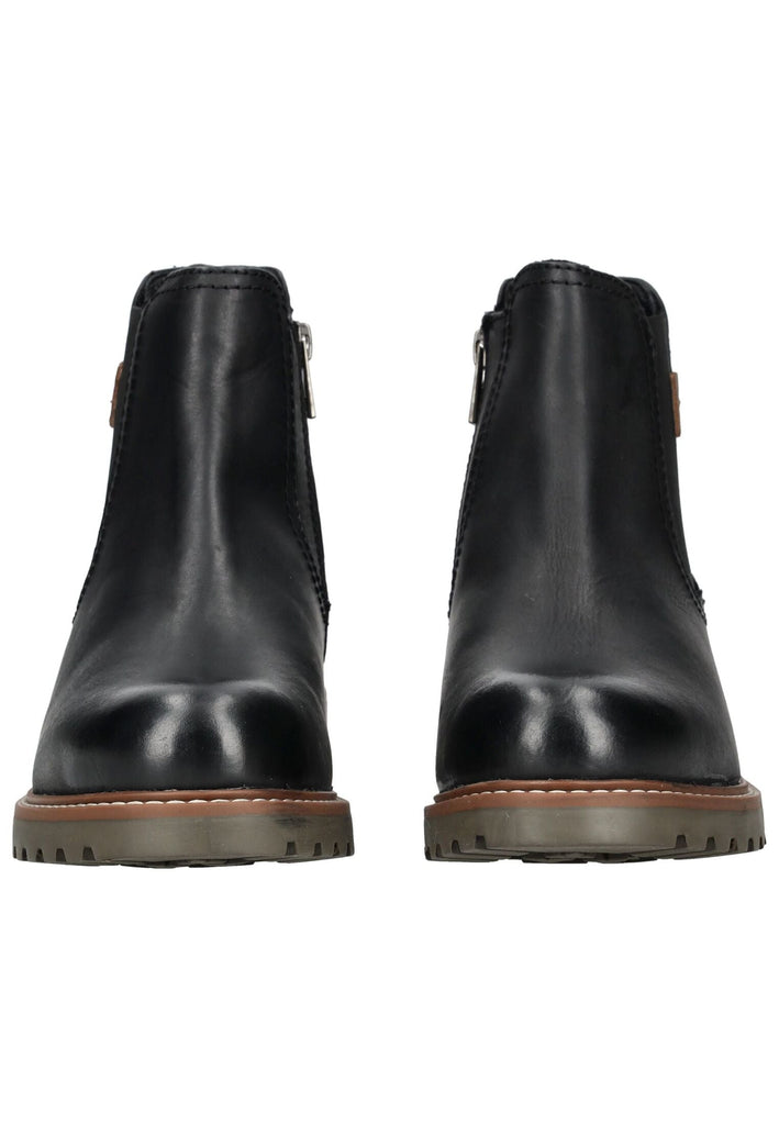 camel active Stiefelette Leder Schwarz Warmfutter