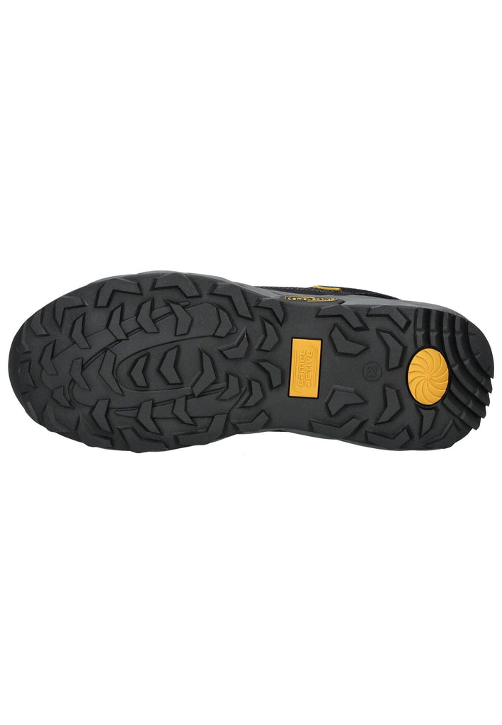 camel active Stiefelette Leder/Textil Schwarz