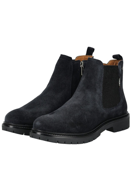 camel active Stiefelette Veloursleder/Textil Navy
