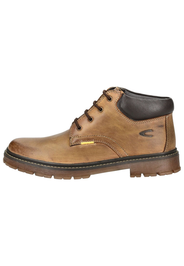 Stiefeletten camel active Stiefelette Leder Dunkelbraun Warmfutter