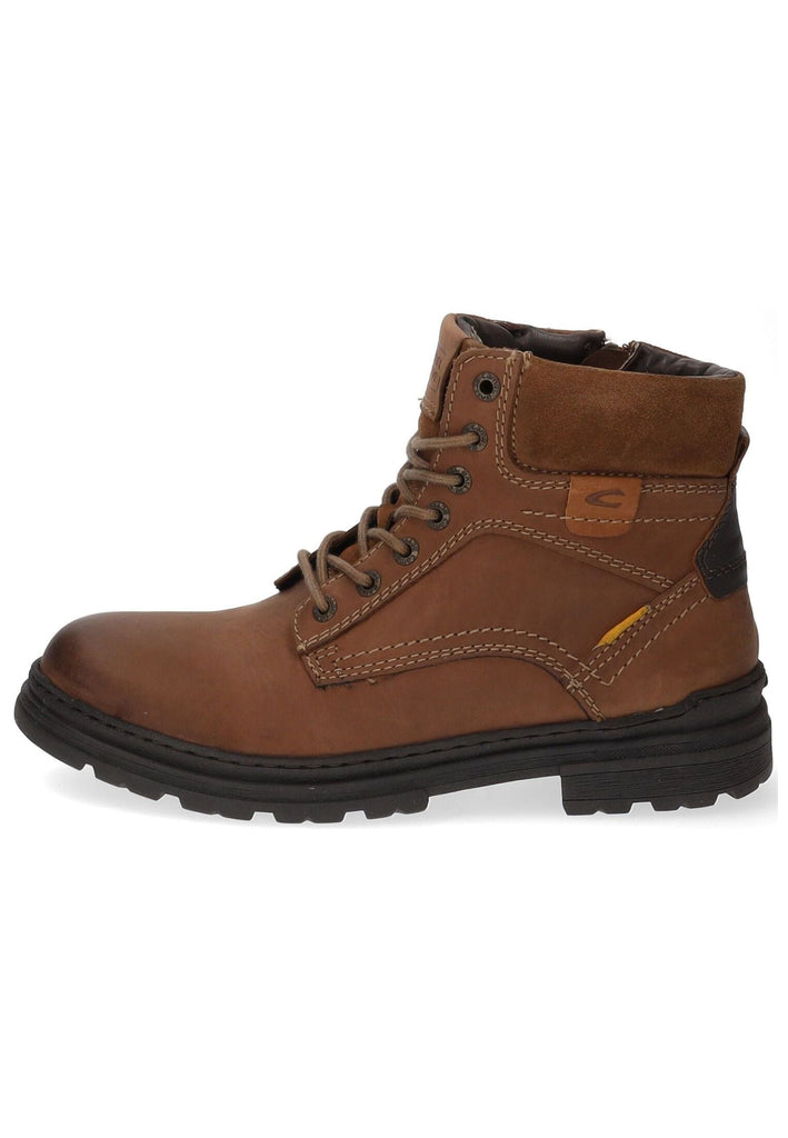 Stiefeletten camel active Stiefelette Leder Tan