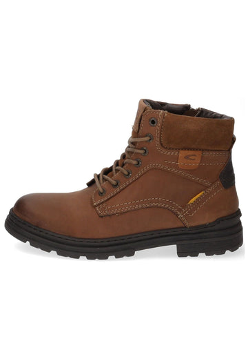 Stiefeletten camel active Stiefelette Leder Tan