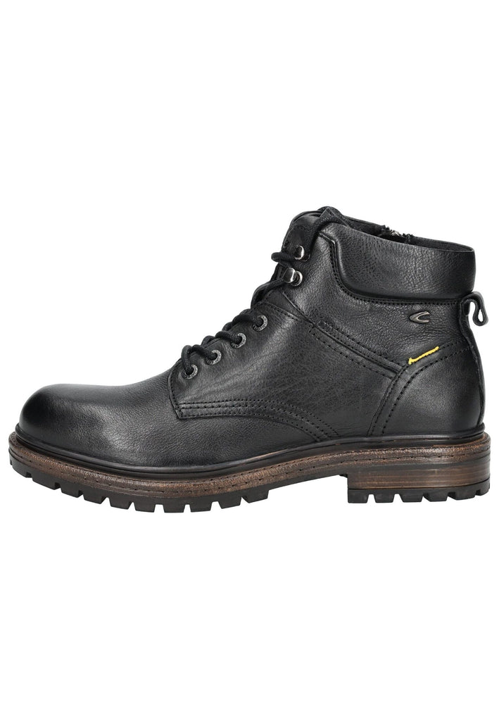Stiefeletten camel active Stiefelette Leder/Textil Schwarz