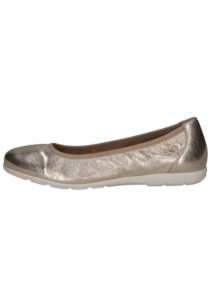 Ballerinas Caprice Ballerinas Leder Platin